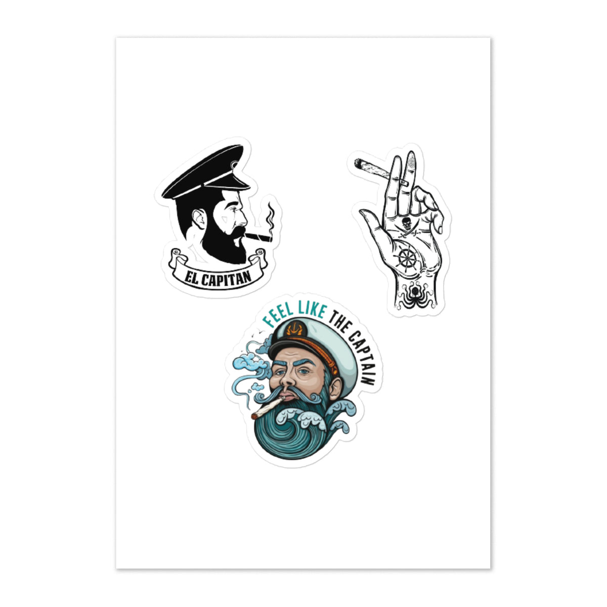 KIT STICKERS BORNE CAPITAINE FLAM